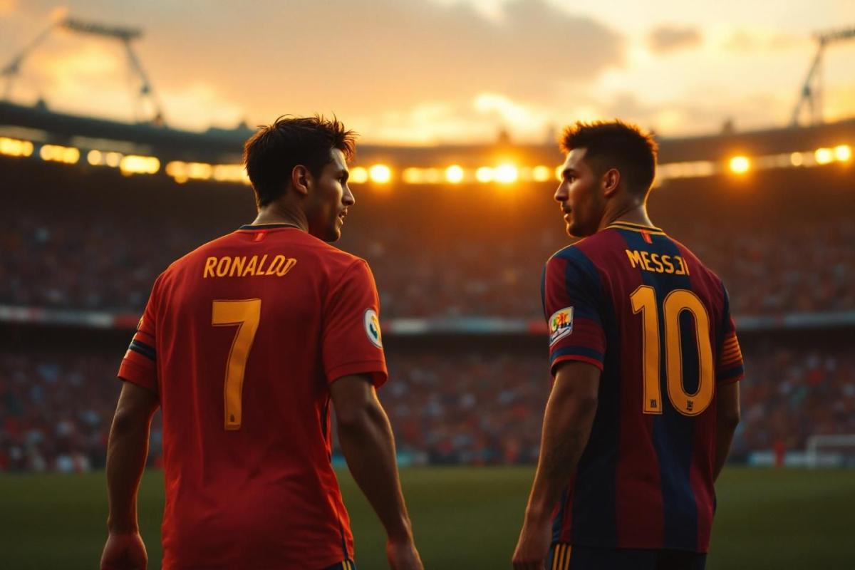 Ronaldo y Messi : el último espectáculo de los superhombres veteranos
