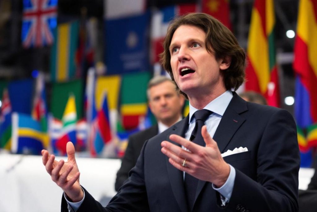 Javier Milei arremete contra el socialismo en Davos