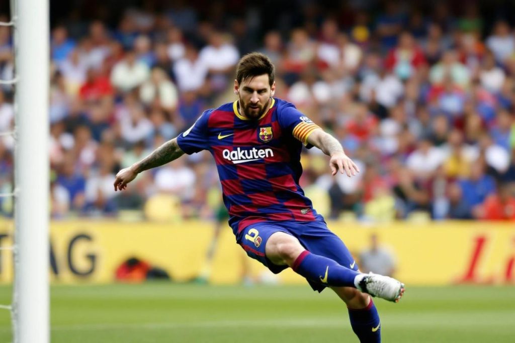 Fotógrafo interrumpe a Messi en corner : su reacción se vuelve viral
